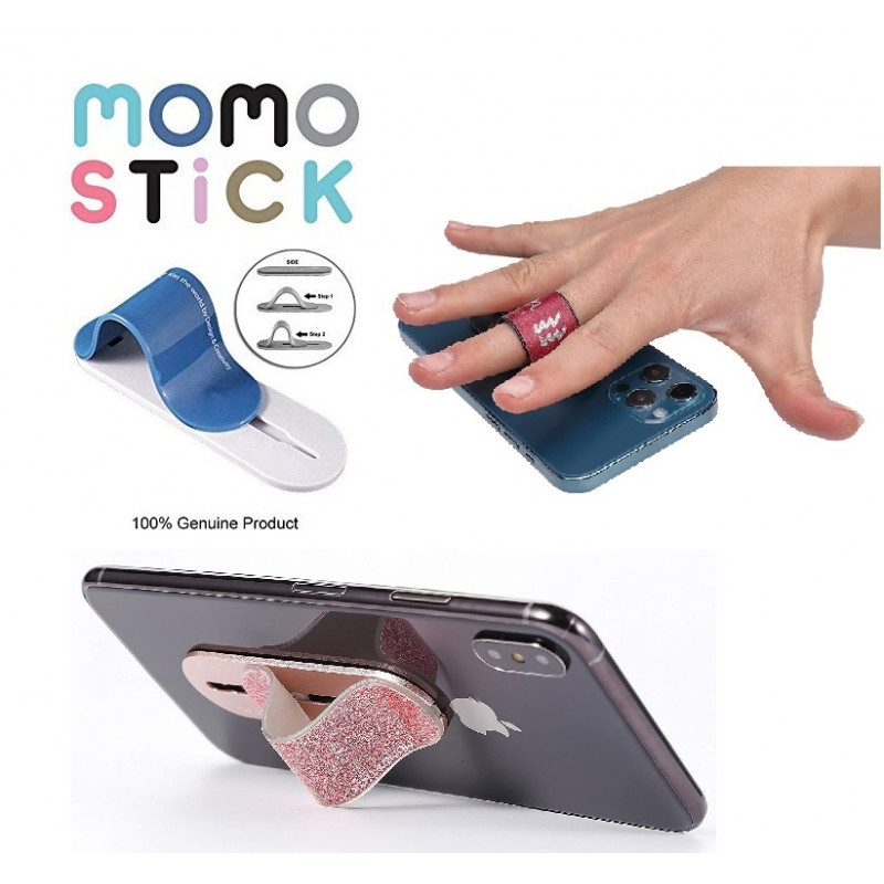 Support téléphone portable Momostick marron-27234