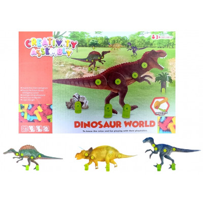 Set Dinosaurios Ensamble