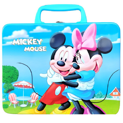Lonchera Metálica Mickey & Minniee