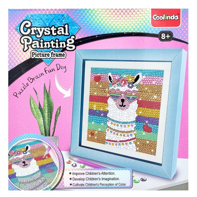 Set Pintura Cristales Alpaca